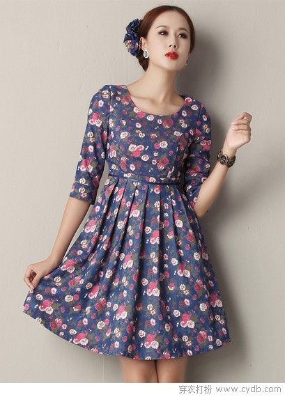 新秋及膝裙 喚醒愛情 新秋及膝裙 喚醒愛情