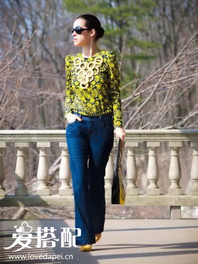 藍(lán)色+黃色搭配