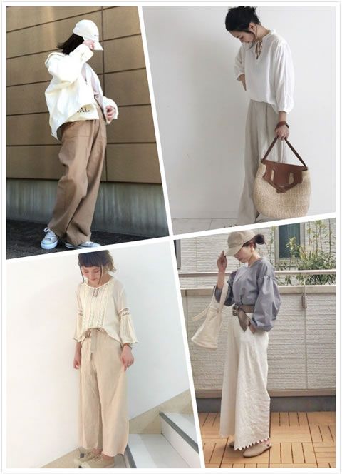 春季米色小清新穿搭，秒變氣質(zhì)鄰家女孩